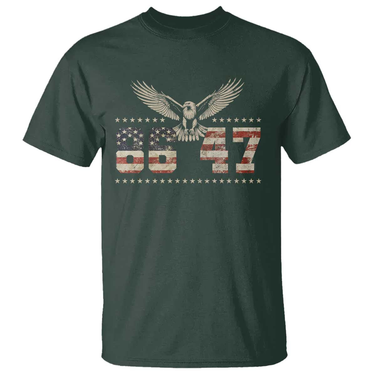 Funny Vintage 86 47 T Shirt Eagle Vintage American Flag