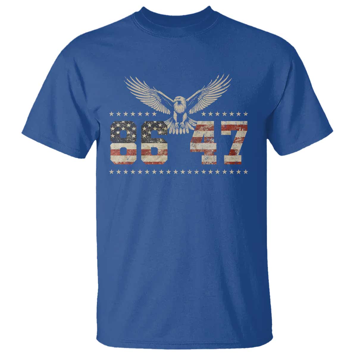 Funny Vintage 86 47 T Shirt Eagle Vintage American Flag