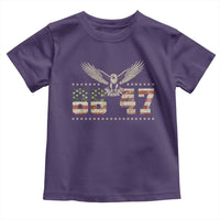 Funny Vintage 86 47 Toddler T Shirt Eagle Vintage American Flag