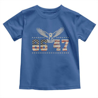 Funny Vintage 86 47 Toddler T Shirt Eagle Vintage American Flag