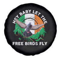 Irish Pride Spare Tire Cover Hey Baby Let The Free Birds Fly Ireland Flag