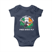 Irish Pride Baby Onesie Hey Baby Let The Free Birds Fly Ireland Flag