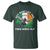 Irish Pride T Shirt Hey Baby Let The Free Birds Fly Ireland Flag