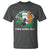 Irish Pride T Shirt Hey Baby Let The Free Birds Fly Ireland Flag