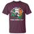 Irish Pride T Shirt Hey Baby Let The Free Birds Fly Ireland Flag