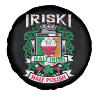 Iriski Half Irish Half Polish Spare Tire Cover Polish St Patricks Day Eagle