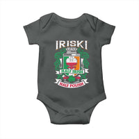 Iriski Half Irish Half Polish Baby Onesie Polish St Patricks Day Eagle