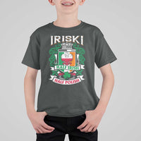 Iriski Half Irish Half Polish T Shirt For Kid Polish St Patricks Day Eagle