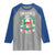 Iriski Half Irish Half Polish Raglan Shirt Polish St Patricks Day Eagle