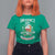 Iriski Half Irish Half Polish T Shirt For Women Polish St Patricks Day Eagle