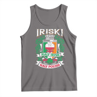 Iriski Half Irish Half Polish Tank Top Polish St Patricks Day Eagle