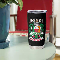Iriski Half Irish Half Polish Tumbler Cup Polish St Patricks Day Eagle