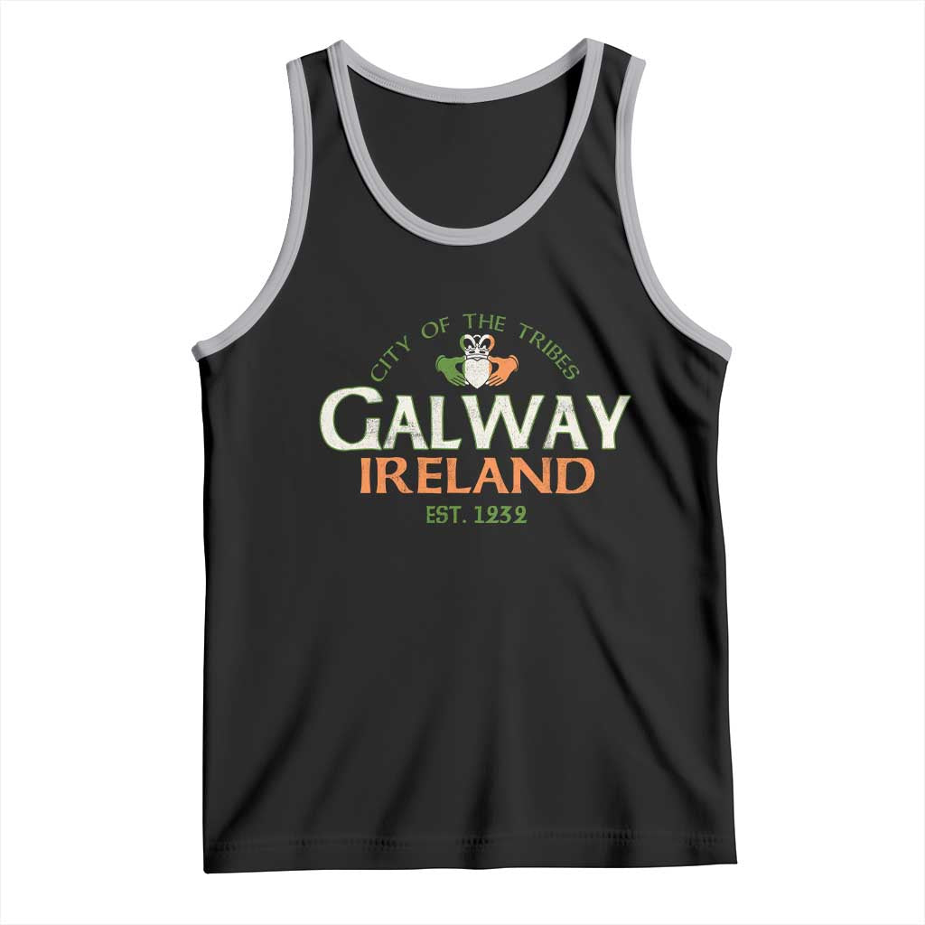 Claddagh Galway Ireland Tank Top City Of The Tribes Est 1232