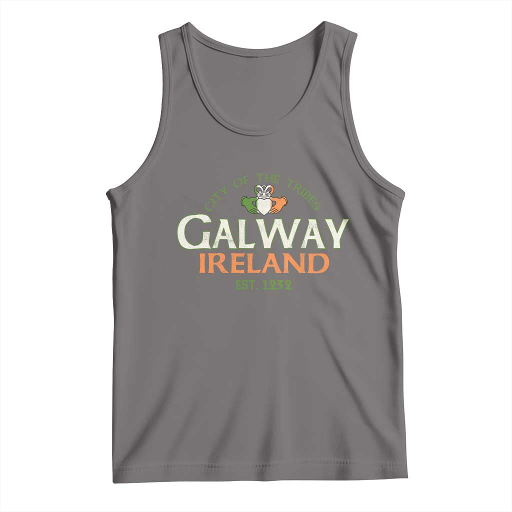 Claddagh Galway Ireland Tank Top City Of The Tribes Est 1232