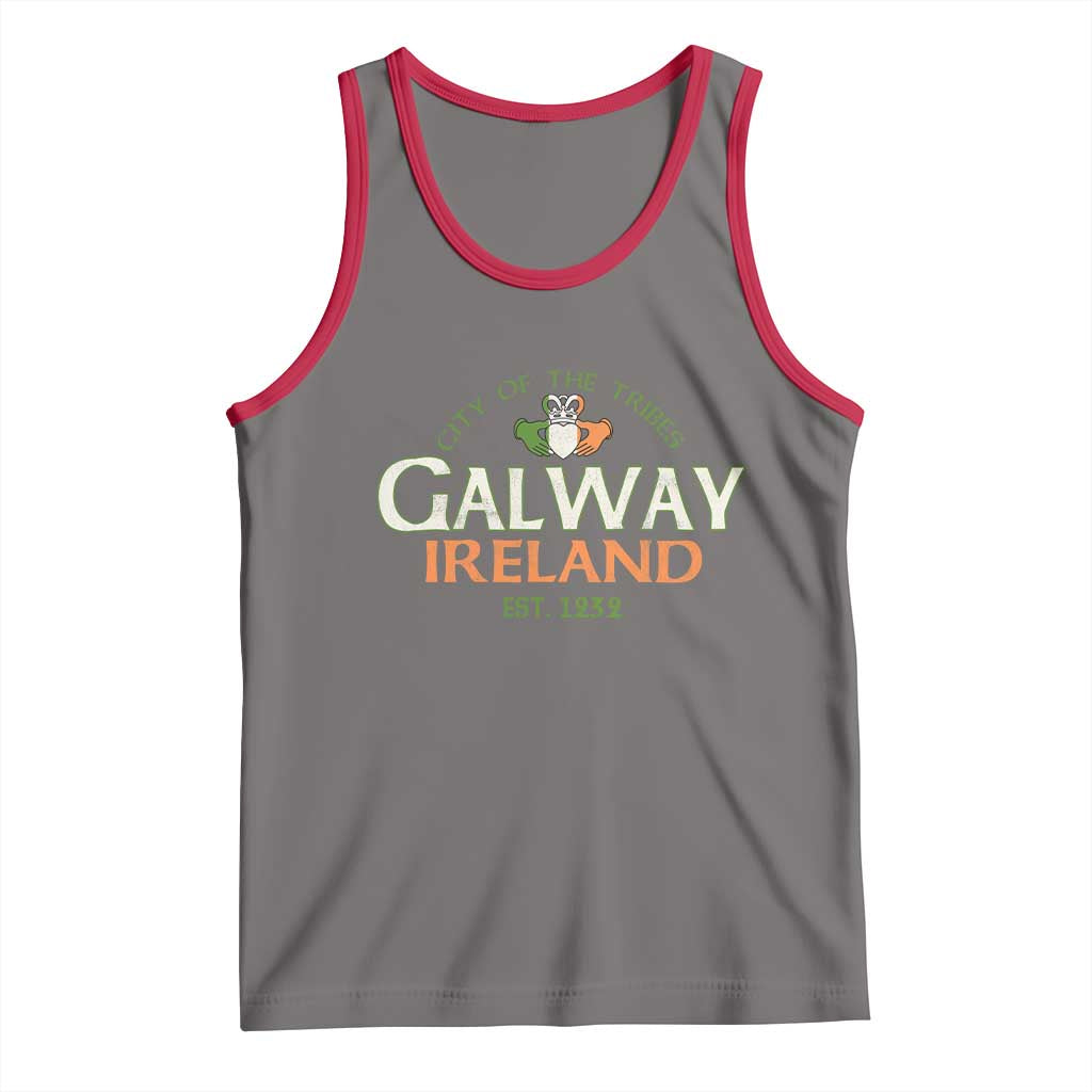 Claddagh Galway Ireland Tank Top City Of The Tribes Est 1232