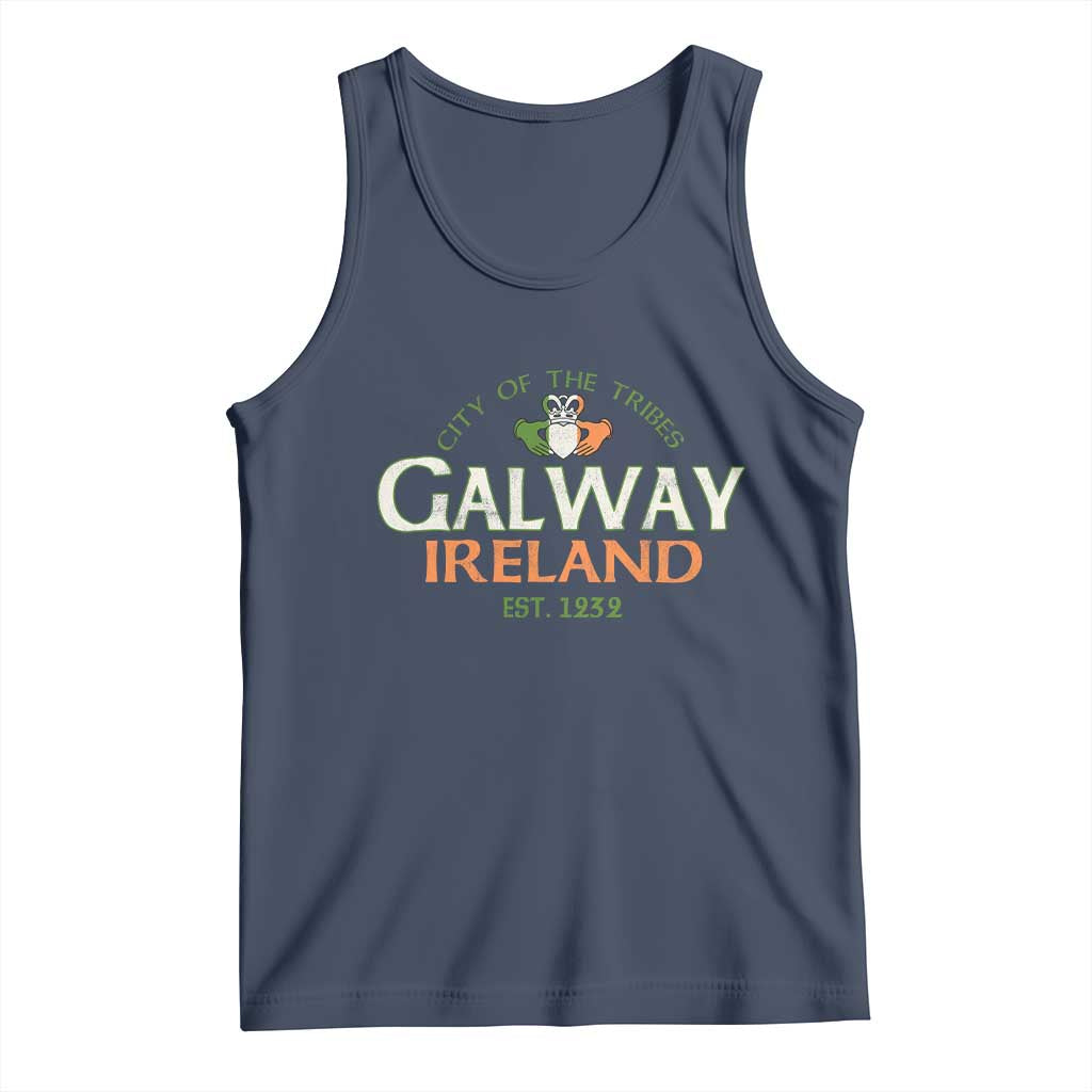 Claddagh Galway Ireland Tank Top City Of The Tribes Est 1232