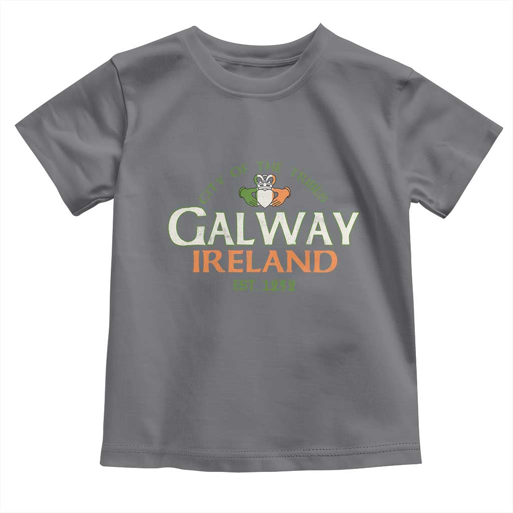 Claddagh Galway Ireland Toddler T Shirt City Of The Tribes Est 1232