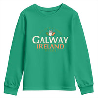 Claddagh Galway Ireland Youth Sweatshirt City Of The Tribes Est 1232
