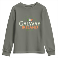 Claddagh Galway Ireland Youth Sweatshirt City Of The Tribes Est 1232