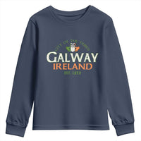 Claddagh Galway Ireland Youth Sweatshirt City Of The Tribes Est 1232