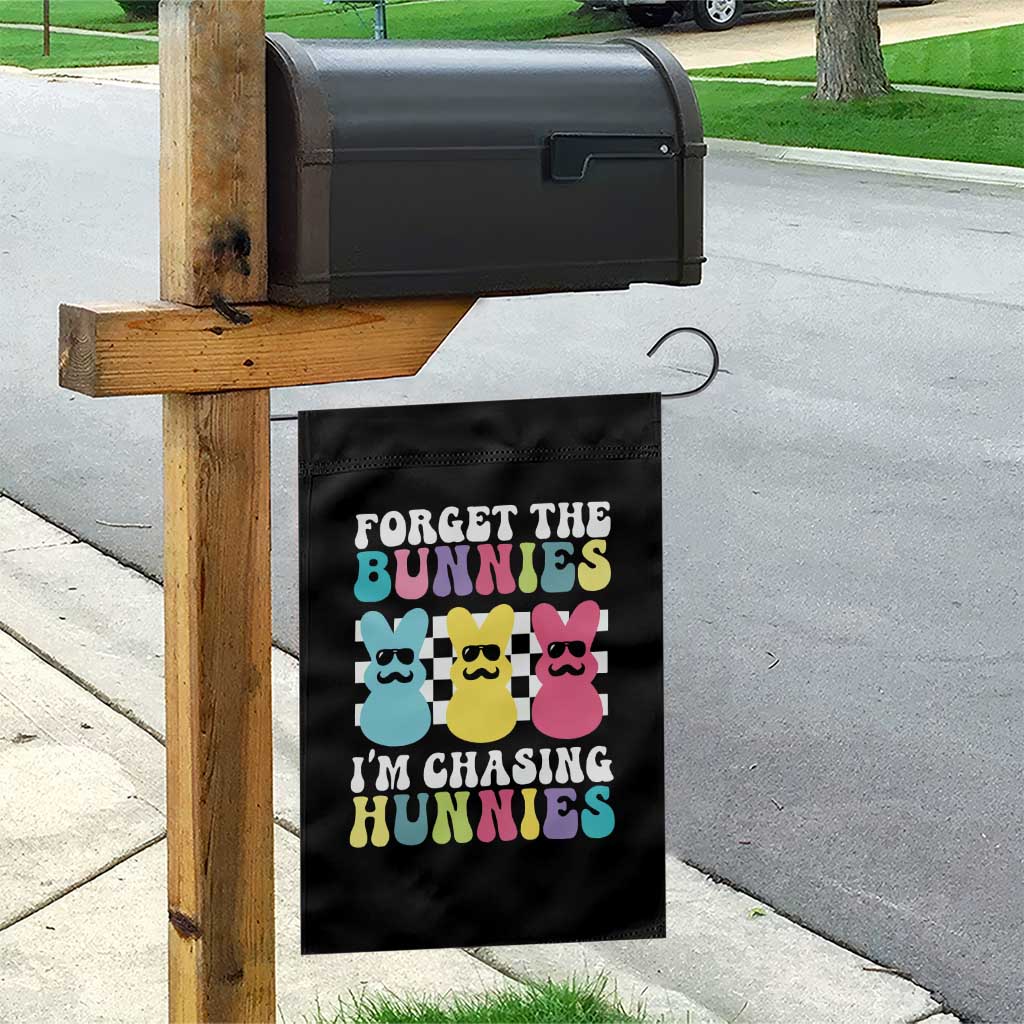 Funny Easter Forget The Bunnies I Am Chasing Hunnies Garden Flag