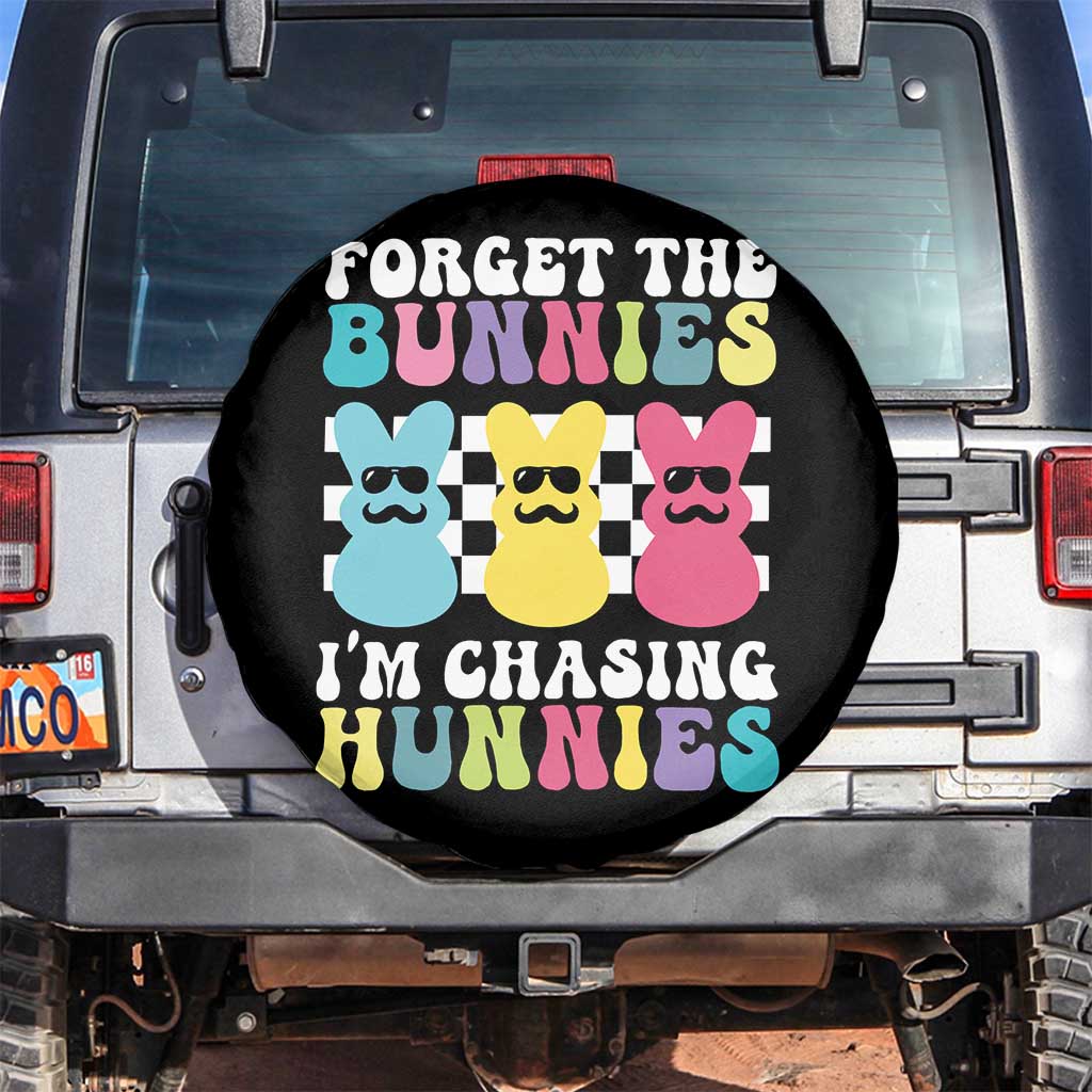 Funny Easter Forget The Bunnies I Am Chasing Hunnies Spare Tire Cover