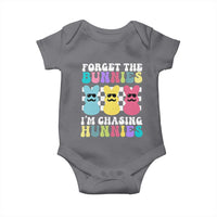 Funny Easter Forget The Bunnies I Am Chasing Hunnies Baby Onesie