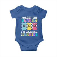 Funny Easter Forget The Bunnies I Am Chasing Hunnies Baby Onesie