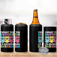 Funny Easter Forget The Bunnies I Am Chasing Hunnies 4 in 1 Can Cooler Tumbler