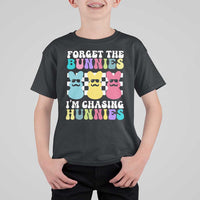 Funny Easter Forget The Bunnies I Am Chasing Hunnies T Shirt For Kid