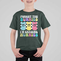 Funny Easter Forget The Bunnies I Am Chasing Hunnies T Shirt For Kid