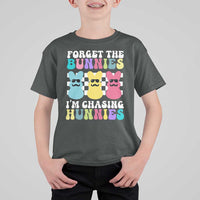 Funny Easter Forget The Bunnies I Am Chasing Hunnies T Shirt For Kid