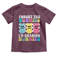 Funny Easter Forget The Bunnies I Am Chasing Hunnies Toddler T Shirt