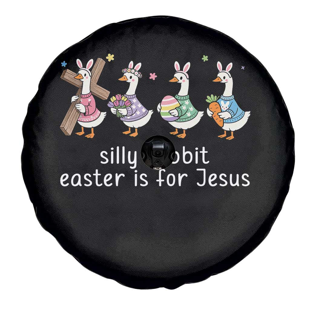 Funny Easter Day Silly Goose Spare Tire Cover Silly Rabbit Easter Is For Jesus
