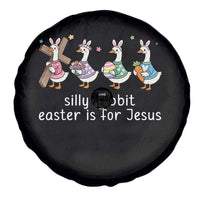 Funny Easter Day Silly Goose Spare Tire Cover Silly Rabbit Easter Is For Jesus