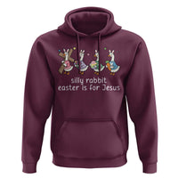 Funny Easter Day Silly Goose Hoodie Silly Rabbit Easter Is For Jesus