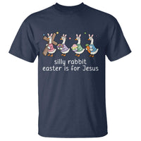 Funny Easter Day Silly Goose T Shirt Silly Rabbit Easter Is For Jesus