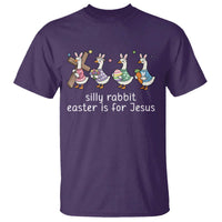 Funny Easter Day Silly Goose T Shirt Silly Rabbit Easter Is For Jesus
