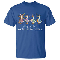 Funny Easter Day Silly Goose T Shirt Silly Rabbit Easter Is For Jesus