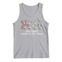 Funny Easter Day Silly Goose Tank Top Silly Rabbit Easter Is For Jesus