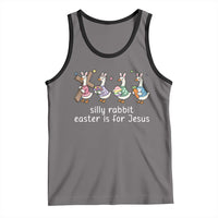 Funny Easter Day Silly Goose Tank Top Silly Rabbit Easter Is For Jesus