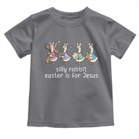 Funny Easter Day Silly Goose Toddler T Shirt Silly Rabbit Easter Is For Jesus