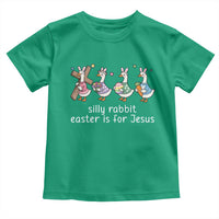 Funny Easter Day Silly Goose Toddler T Shirt Silly Rabbit Easter Is For Jesus