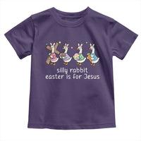 Funny Easter Day Silly Goose Toddler T Shirt Silly Rabbit Easter Is For Jesus