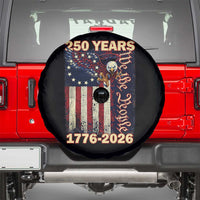 250th Anniversary USA Patriotic Spare Tire Cover 250 Years We The People Vintage Bald Eagle