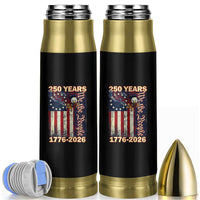 250th Anniversary USA Patriotic Bullet Tumbler 250 Years We The People Vintage Bald Eagle