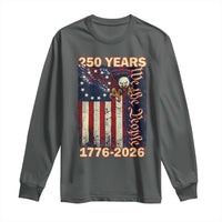 250th Anniversary USA Patriotic Long Sleeve Shirt 250 Years We The People Vintage Bald Eagle