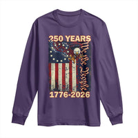 250th Anniversary USA Patriotic Long Sleeve Shirt 250 Years We The People Vintage Bald Eagle