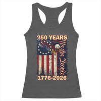 250th Anniversary USA Patriotic Racerback Tank Top 250 Years We The People Vintage Bald Eagle