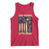 250th Anniversary USA Patriotic Tank Top 250 Years We The People Vintage Bald Eagle